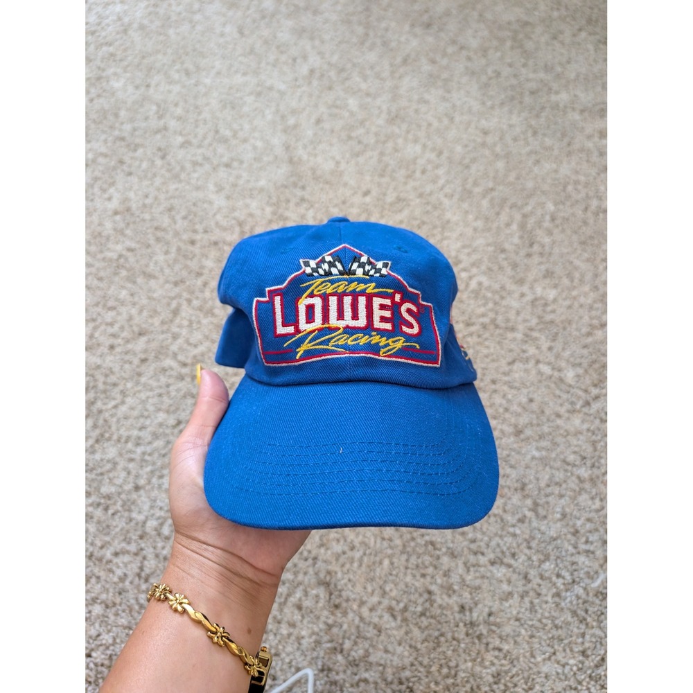 Chase Authentics Mike Skinner Team Lowes Racing #31 NASCAR Hat Blue Vintage RCR